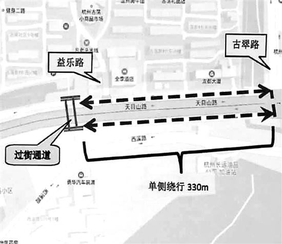 杭州地铁站施工期间道路调整通知